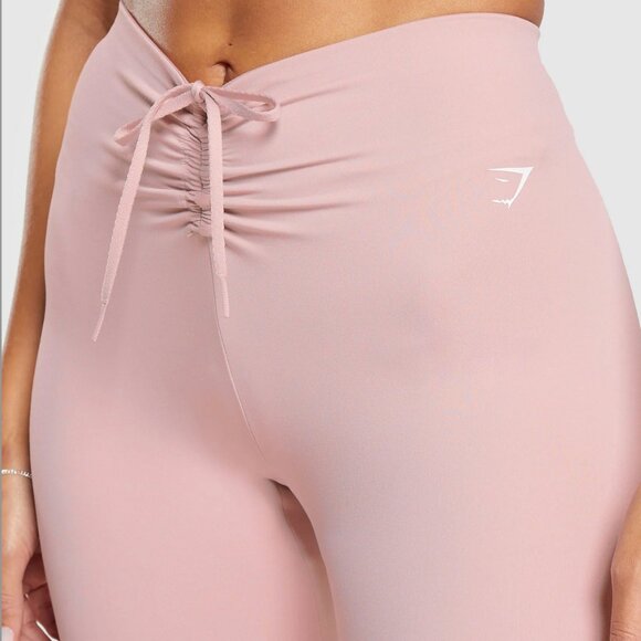 Gymshark Ruche Leggings - Light Pink - Medium - Picture 4 of 6